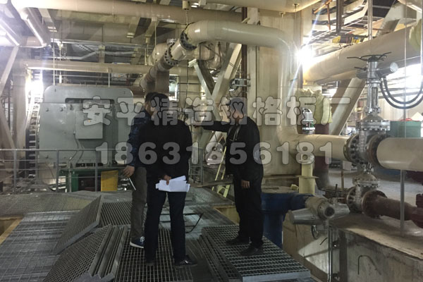 鋼格柵板安裝現場-19 鋼格柵板安裝現場-19